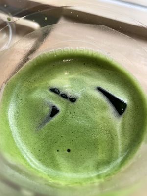 Coconut matcha _ less ice  #Veganuary at MTCH™ - Ari in Bangkok