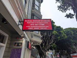  at Royal Indian Cuisine on Fillmore in San Francisco