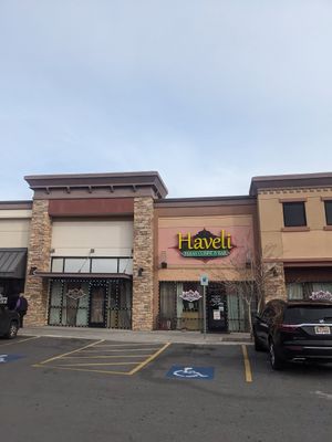 Storefront at Haveli Indian Cuisine & Bar in Sparks
