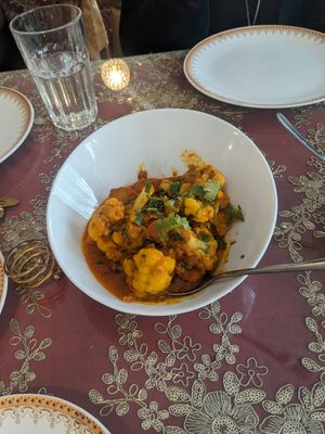 Aloo gobi at Haveli Indian Cuisine & Bar in Sparks