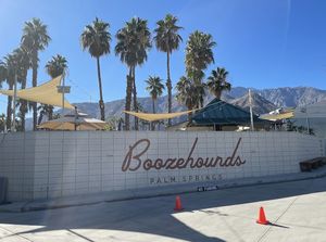   at Boozehounds in Palm Springs