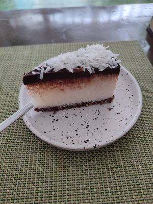 Coconut cake at Sweet Secret in Nha Trang