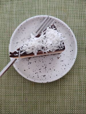 Coconut cake at Sweet Secret in Nha Trang