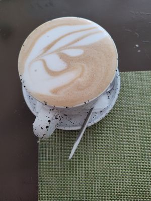 Latte at Sweet Secret in Nha Trang