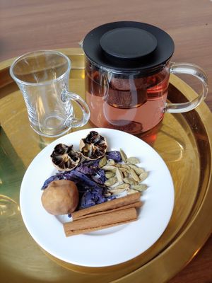 Borage Tea at Celeshmet in Vancouver