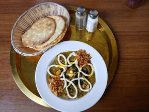 Kashk Badenjan (Persian Eggplant Dip) at Celeshmet in Vancouver