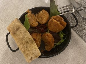 Polpettine fritte  at Contorni e Dintorni in Rivoli