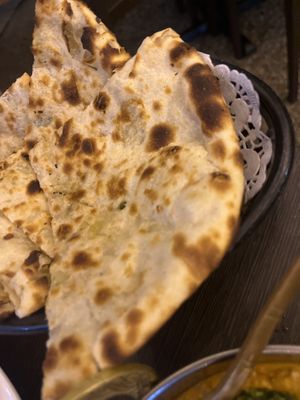 Potato naan   at The Klay Oven Restaurant in Teneriffe