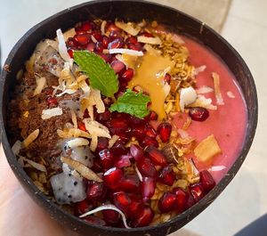   at Earth Mama Smoothie Bar & Kitchen in Anjuna