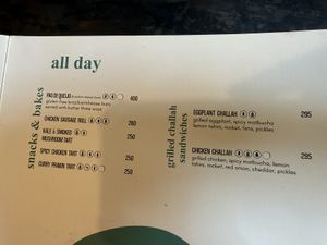 Not vegan  at Earth Mama Smoothie Bar & Kitchen in Anjuna