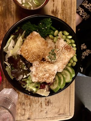 Agedashi tofu  at The Ramen Bar in Dublin