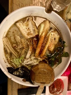 Green devil ramen  at The Ramen Bar in Dublin