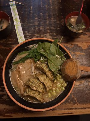 Spinach Ramen  at The Ramen Bar in Dublin