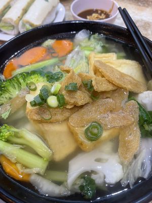 Vegan Pho   at Pho Gia Hoi in Haymarket