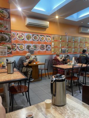Seating areas   at Pho Gia Hoi in Haymarket