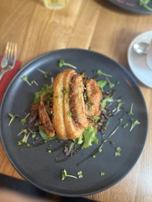 Vegan hangover sandwich   at Ginger & Gray's Cafe and Diner in Munich