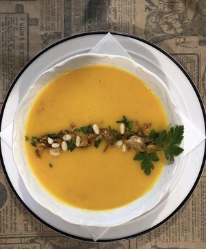Soupe du jour   at La Cantine de Sam - Rue des Fossés Saint-Marcel in Paris