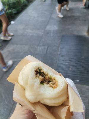 Bao pelle di tofu e pepe at Bao Zi in Milan