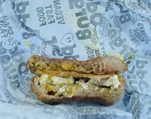 Venedict  at Odd Burger in Brampton