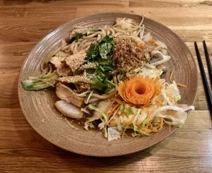udon noodles  at Hikari in Berlin