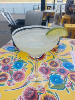 margarita de mezqual at Los Carnales in Cologne