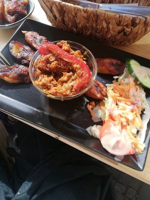 Red red vegan at DIDI PA - West African Kitchen in Berlin