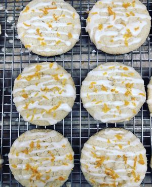 Seasonal pixie orange tea cookies  at SunOven Gluten Free Bakery in Ojai