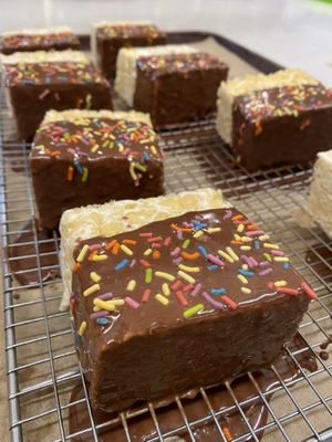 New rice crispy bars!   at SunOven Gluten Free Bakery in Ojai
