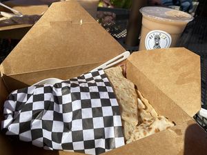 Soyrizo Crepe at MR Z'S Crepes & Teas in Aptos