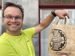   at Chocolate Brothers in Bruges