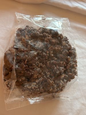 rice crispy treat vegan  at Chocolate Brothers in Bruges