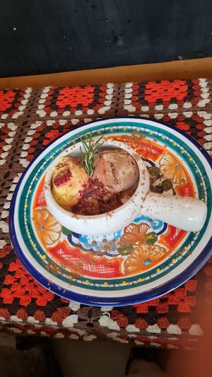 Vegan ice cream with berries at Bumi Cocina - Yerbateria in Salento