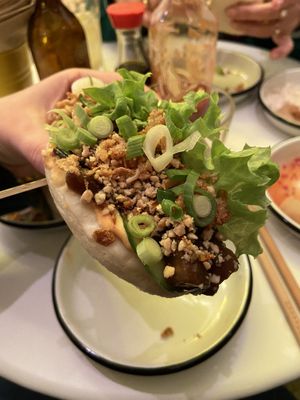 Aubergenius bao #Veganuary at Lil Bao  in Brussels