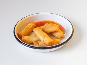 Spring Rolls at Lil Bao  in Brussels