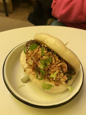 Aubergenius is genious!  at Lil Bao  in Brussels