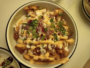 Loaded fries at Lil Bao  in Brussels