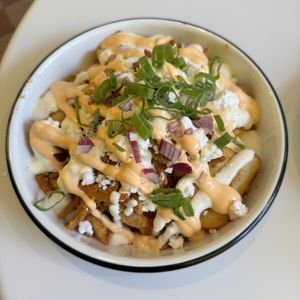 Loaded friess  at Lil Bao  in Brussels