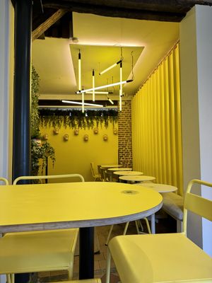 More seating  at Lil Bao  in Brussels