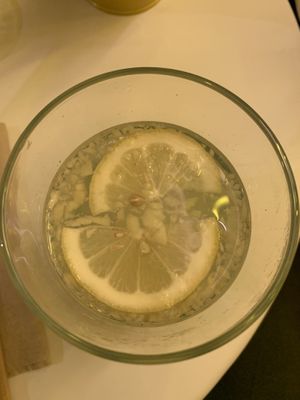 Hit Ginger tea with lemon  at Lil Bao  in Brussels