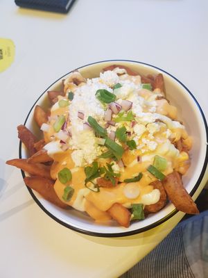 French fries at Lil Bao  in Brussels