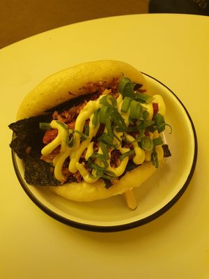 Fish Bao at Lil Bao  in Brussels