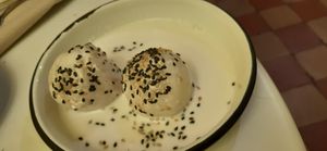 Coconut mochi at Lil Bao  in Brussels