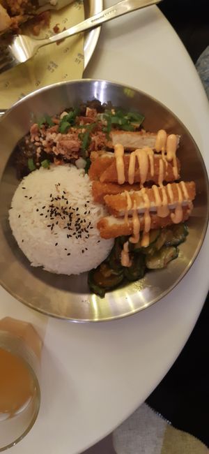 Rice bowl at Lil Bao  in Brussels