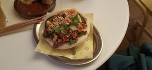 Jackfruit bao at Lil Bao  in Brussels