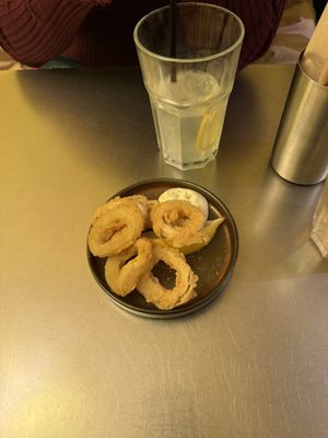 Plant based calamari!   at Lil Bao  in Brussels