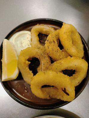 The calamari rings at Lil Bao  in Brussels
