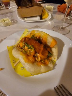 Bao hot chick at Lil Bao  in Brussels