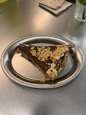 Chocolate peanut cake  at Lil Bao  in Brussels