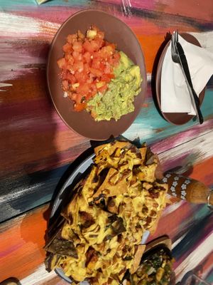 Nachos (large) vegan  at La Hacienda 101 in Emerald Beach