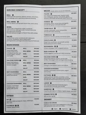  at Gaza Grill Kødbyen in Copenhagen